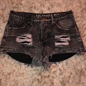 🌻 Frayed Jean Shorts!